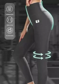 Winter Thickened Warm Fleece Lined High Waist Leggings - Dark Grey 13 Winter Thickened Warm Fleece Lined High Waist Leggings - Dark Grey -Garment Sale Store 488937 101499851 124