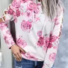 Floral Drawstring Cold Shoulder Criss-Cross Hoodie 2 Floral Drawstring Cold Shoulder Criss-Cross Hoodie -Garment Sale Store 511651 1 10255504 124