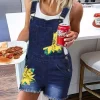 Sunflower Pocket Button Denim Overall Romper - Blue 2 Sunflower Pocket Button Denim Overall Romper - Blue -Garment Sale Store 512723 1 56995050 124