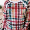 Colorful Striped Button Long Sleeve Blouse -Garment Sale Store 512811 1 50579910 124
