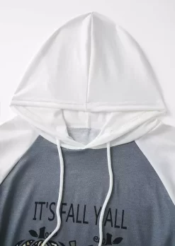 Autumn Essentials It's Fall Y'all Vibes Pumpkin Hoodie With Kangaroo Pocket - Gray 11 Autumn Essentials It's Fall Y'all Vibes Pumpkin Hoodie With Kangaroo Pocket - Gray -Garment Sale Store 516140 1 499957995 124