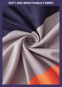 Color-Blocked Criss-Cross One Shoulder Blouse 9 Color-Blocked Criss-Cross One Shoulder Blouse -Garment Sale Store 517302 6 995150971 124