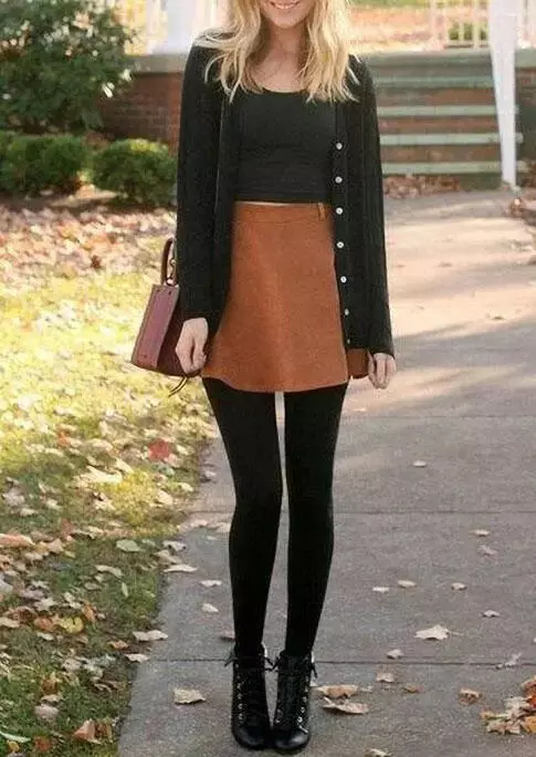 Winter Thickened Warm Fleece Lined High Waist Leggings - Green 9 Winter Thickened Warm Fleece Lined High Waist Leggings - Green - Image 7