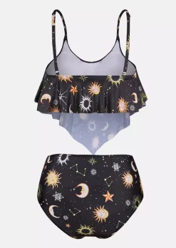 Sun Moon Star Tankini Set - Black 9 Sun Moon Star Tankini Set - Black -Garment Sale Store 527635 501015248 124