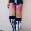 Tie Dye Elastic Waist Wide Leg Pants 1 Tie Dye Elastic Waist Wide Leg Pants -Garment Sale Store SCM001386 1 42095956454951 124