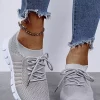 Breathable Lace Up Flying Weaving Sneakers - Gray 1 Breathable Lace Up Flying Weaving Sneakers - Gray -Garment Sale Store SCM004172 1 71514856738703 124