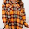 Plaid Pocket Button Long Sleeve Shirt Coat 2 Plaid Pocket Button Long Sleeve Shirt Coat -Garment Sale Store SCM008059 1 A1293446637305 124