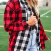 Plaid Color Block Button Pocket Shirt 1 Plaid Color Block Button Pocket Shirt -Garment Sale Store SCM008188 1 A1262729710701 124