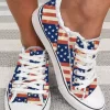 American Flag Lace Up Sneakers -Garment Sale Store SCM011308 1 C1975363727663 124
