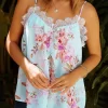 Floral Lace Splicing Spaghetti Strap Camisole 1 Floral Lace Splicing Spaghetti Strap Camisole -Garment Sale Store SCM011880 1 22432154620948 124