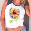 Sunflower Color Block Casual Tank - White -Garment Sale Store SCM012466 1 20860597723559 124