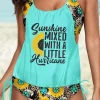Sunshine Mixed With A Little Hurricane Sunflower Leopard Tankini Set -Garment Sale Store SCM013035 1 20989581789924 124
