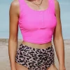 Leopard Snap Button Tankini Set -Garment Sale Store SCM013613 1 22263019953438 124