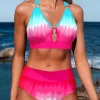Gradient Hollow Out Bikini Set 1 Gradient Hollow Out Bikini Set -Garment Sale Store SCM013674 1 30974770679951 124