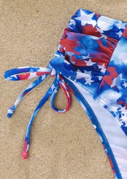 Star Halter Drawstring Open Back Bikini Set -Garment Sale Store SCM014404 1 32927341799889 124