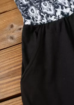 Pocket Ethnic Spaghetti Strap Romper 10 Pocket Ethnic Spaghetti Strap Romper -Garment Sale Store SCM014457 2 32039933758268 124