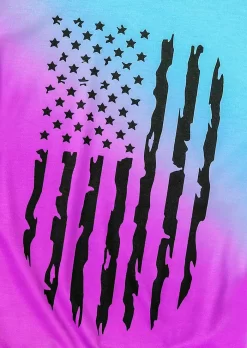 American Flag Gradient T-Shirt Tee 8 American Flag Gradient T-Shirt Tee -Garment Sale Store SCM014724 1 40108700797981 124