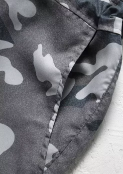 American Flag Camouflage Pocket Overall Romper - Blue -Garment Sale Store SCM015113 1 42030308982739 124