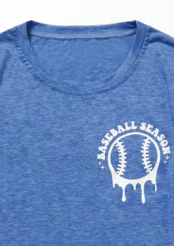 The Only B.S. I Need Is Baseball Season T-Shirt Tee - Blue -Garment Sale Store SCM015901 1 50338228530607 124