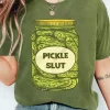 Pickle Slut Can O-Neck T-Shirt Tee - Green 1 Pickle Slut Can O-Neck T-Shirt Tee - Green -Garment Sale Store SCM015976 1 42825896935508 124