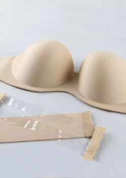 Invisible Backless Strapless Bra - Apricot -Garment Sale Store SCM016036 1 50566338767837 124