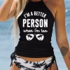 I'm A Better Person When I'm Tan Coconut Tree Glasses Halter Tankini Set - Black 1 I'm A Better Person When I'm Tan Coconut Tree Glasses Halter Tankini Set - Black -Garment Sale Store SCM016133 1 50320359152135 124