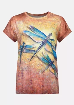 Dragonfly Tie Dye T-Shirt Tee -Garment Sale Store SCM016723 2 51784655630916 124