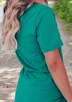 Sunshine On My Mind T-Shirt Tee - Cyan 8 Sunshine On My Mind T-Shirt Tee - Cyan -Garment Sale Store SCM016876 1 52407547305659 124