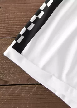 Checkered Tank And Drawstring Shorts Pajamas Set -Garment Sale Store SCM017043 1 60888711235057 124