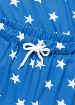 Merica Star Hooded Tank And Shorts Pajamas Set - Blue 9 Merica Star Hooded Tank And Shorts Pajamas Set - Blue -Garment Sale Store SCM017362 1 60519092963621 124