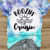 Boozin' And Cruisin' Tie Dye T-Shirt Tee 1 Boozin' And Cruisin' Tie Dye T-Shirt Tee -Garment Sale Store SCM017659 1 61497501352503 124