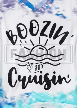 Boozin' And Cruisin' Tie Dye T-Shirt Tee 9 Boozin' And Cruisin' Tie Dye T-Shirt Tee -Garment Sale Store SCM017659 1 62766337506468 124