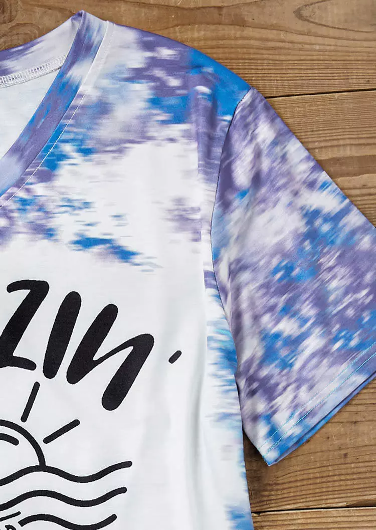 Boozin' And Cruisin' Tie Dye T-Shirt Tee 6 Boozin' And Cruisin' Tie Dye T-Shirt Tee - Image 4