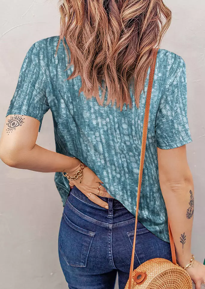 The Lord's Still Workin' On Me T-Shirt Tee - Blue 4 The Lord's Still Workin' On Me T-Shirt Tee - Blue - Image 2