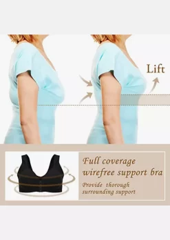 Push Up Front Button Breast Lifting Bra - Apricot -Garment Sale Store SCM018701 1 71487790583497 124