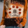 Halloween Skeleton Pumpkin Face Sweatshirt 2 Halloween Skeleton Pumpkin Face Sweatshirt -Garment Sale Store SCM019224 1 72685912959272 124