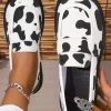 Cow Slip On Round Toe Flat Sneakers -Garment Sale Store SCM019411 1 80114475045624 124