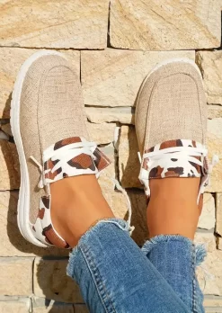 Cow Comfortable Slip On Flat Loafer Sneakers -Garment Sale Store SCM019599 1 80284115060035 124