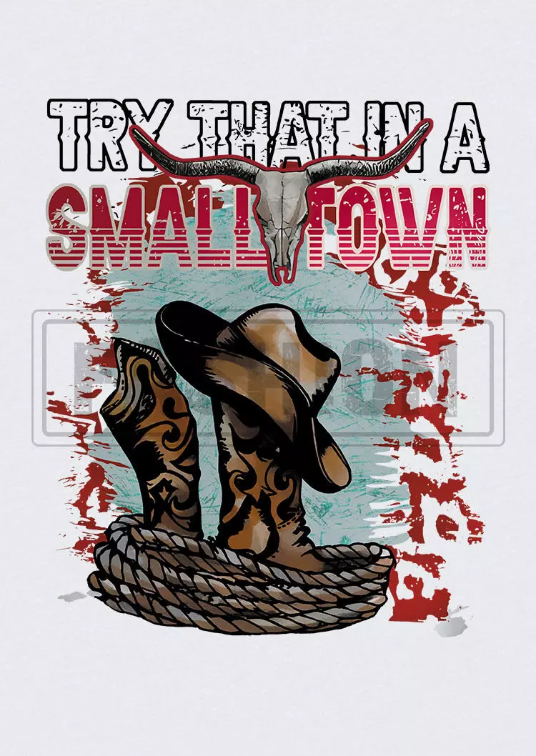 Steer Skull Letter Graphic Sweatshirt 7 Steer Skull Letter Graphic Sweatshirt - Image 5