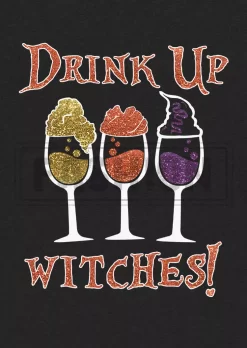 Halloween Drink Up Witches Sweatshirt - Black 9 Halloween Drink Up Witches Sweatshirt - Black -Garment Sale Store SCM019902 1 81901115868002 124