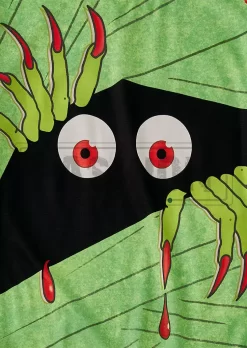 Halloween Cartoon Cute Sweatshirt - Green -Garment Sale Store SCM019931 2 90471901854257 124