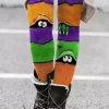 Halloween Spider Color Block Skinny Leggings -Garment Sale Store SCM019968 1 81405385592768 124