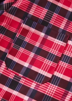 Plaid Lace Splicing Long Sleeve Shirt 12 Plaid Lace Splicing Long Sleeve Shirt -Garment Sale Store SCM020176 1 91542300686364 124