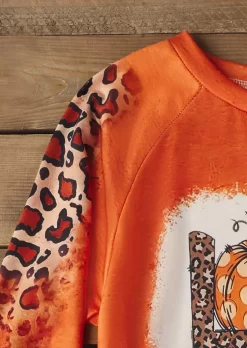 Love Fall Y'all Pumpkin Leopard Sweatshirt -Garment Sale Store SCM020288 1 91375900247551 124