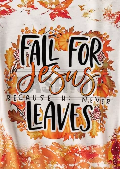 Fall For Jesus Because He Never Leaves Maple Leaf Sweatshirt - Orange 11 Fall For Jesus Because He Never Leaves Maple Leaf Sweatshirt - Orange -Garment Sale Store SCM020312 1 90149267272289 124