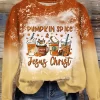 Pumpkin Spice Jesus Christ Maple Leaf Sweatshirt -Garment Sale Store SCM020781 1 92666864435436 124