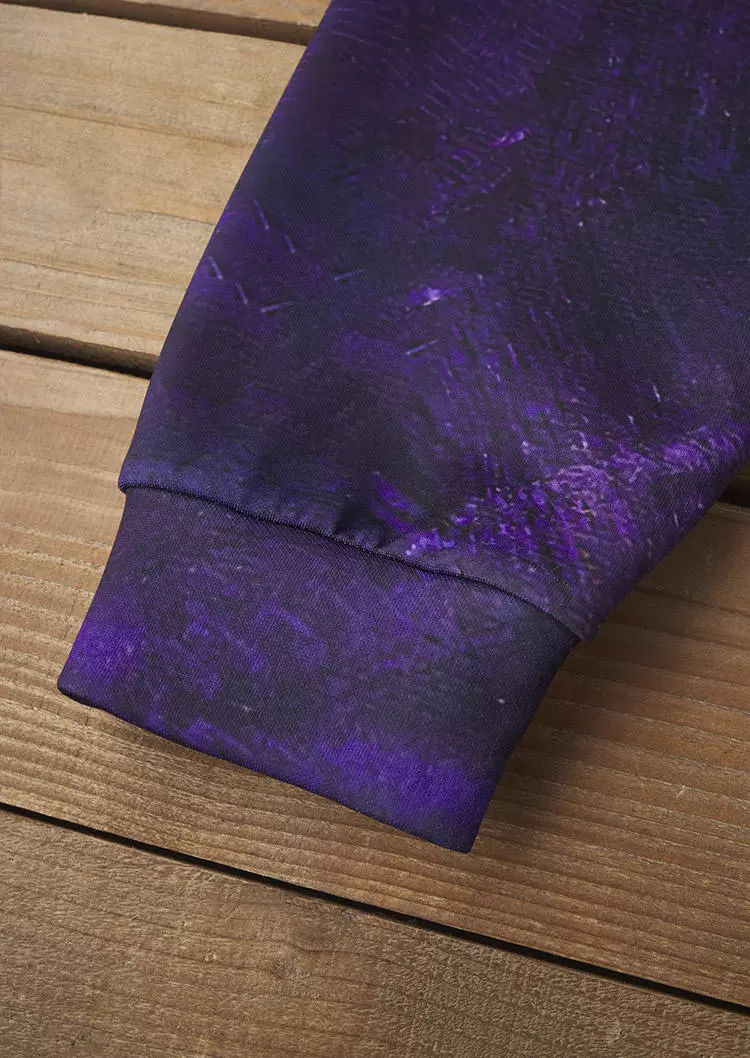 Oil Painting Cross Drop Shoulder Sweatshirt 6 Oil Painting Cross Drop Shoulder Sweatshirt - Image 4