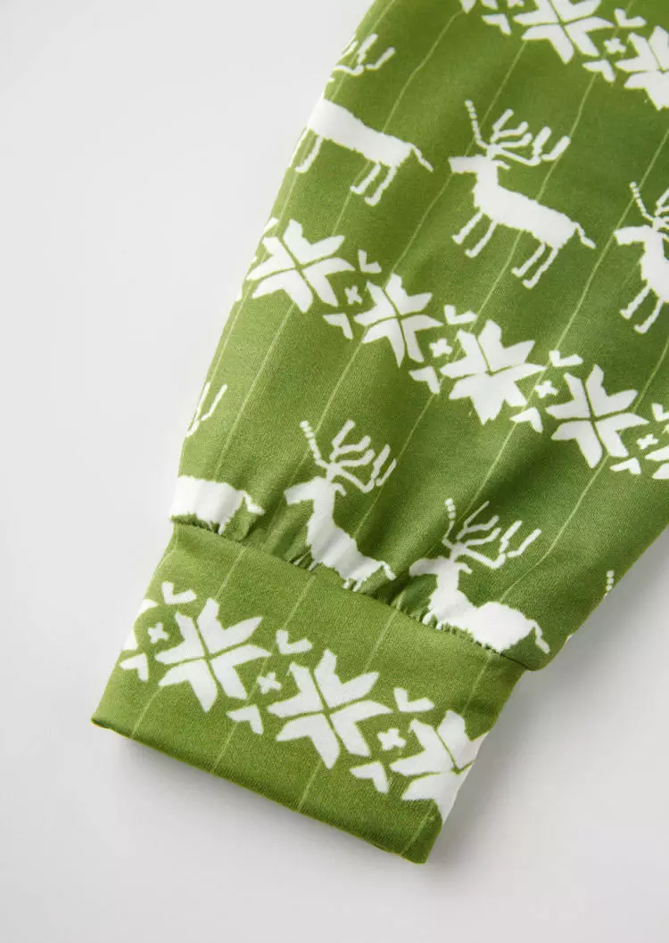 Christmas Reindeer O-Neck Pullover Sweatshirt - White 9 Christmas Reindeer O-Neck Pullover Sweatshirt - White - Image 7