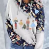Christmas Tree Candy Cane Ballet Drawstring Kangaroo Pocket Hoodie -Garment Sale Store SCM021216 1 A1996991629585 124