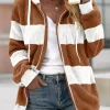 Color-Blocked Plush Thickened Warm Coat -Garment Sale Store SCM021220 1 A2078343228153 124